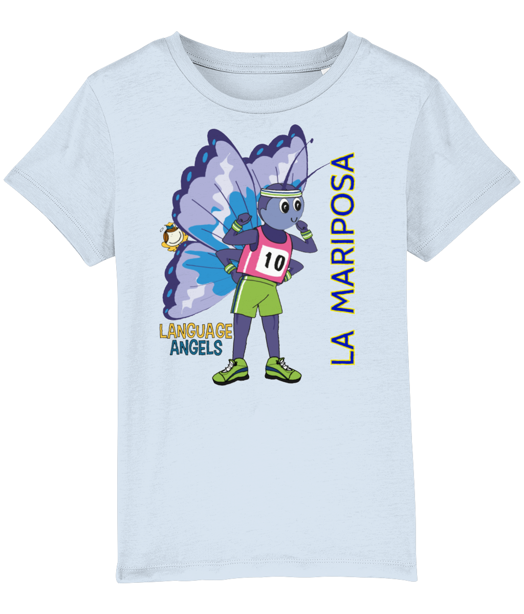 Spanish BUTTERFLY Language Angels T-Shirt