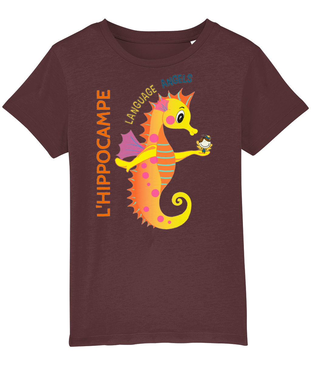 French SEAHORSE Language Angels T-Shirt