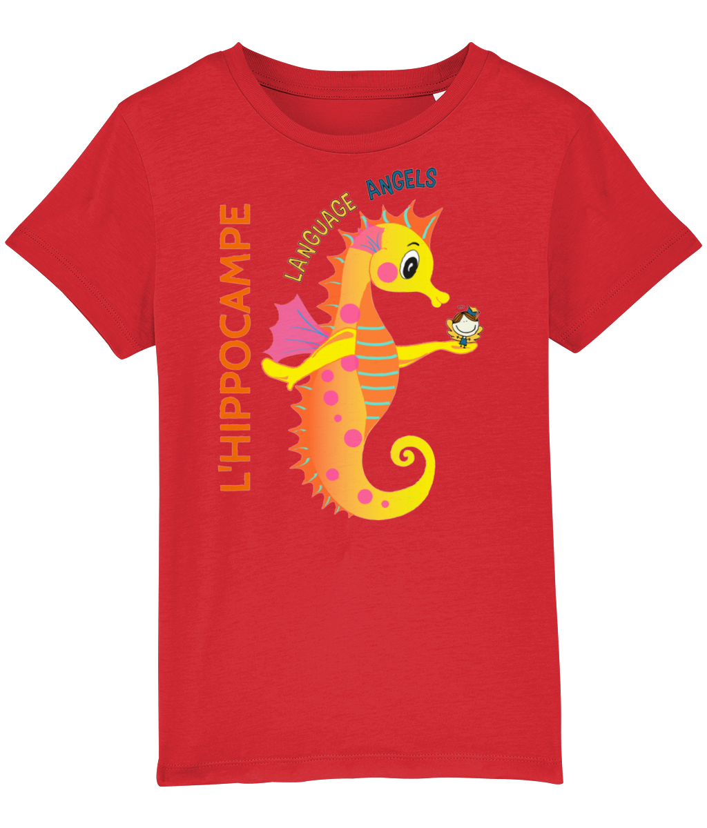 French SEAHORSE Language Angels T-Shirt