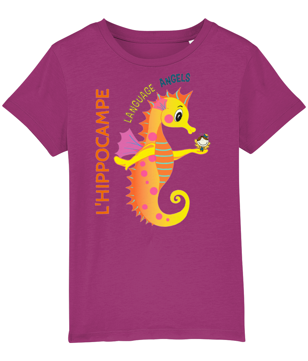 French SEAHORSE Language Angels T-Shirt