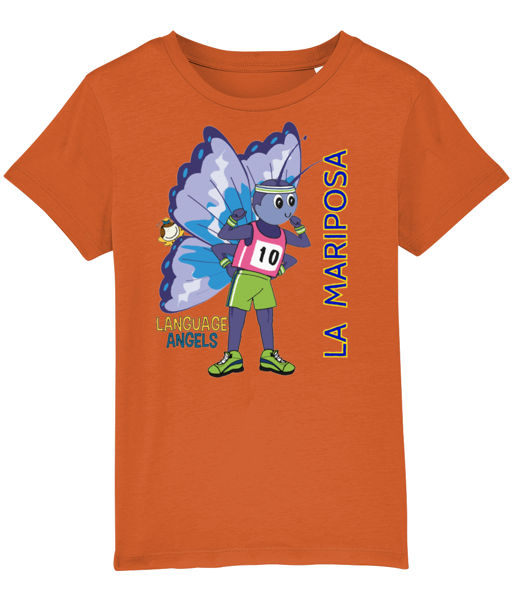 Spanish BUTTERFLY Language Angels T-Shirt