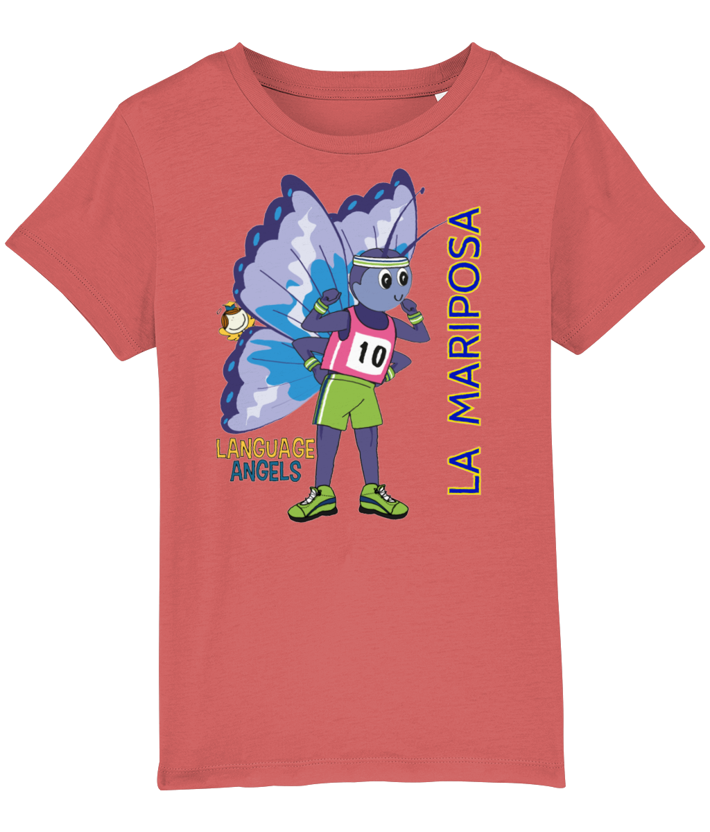 Spanish BUTTERFLY Language Angels T-Shirt