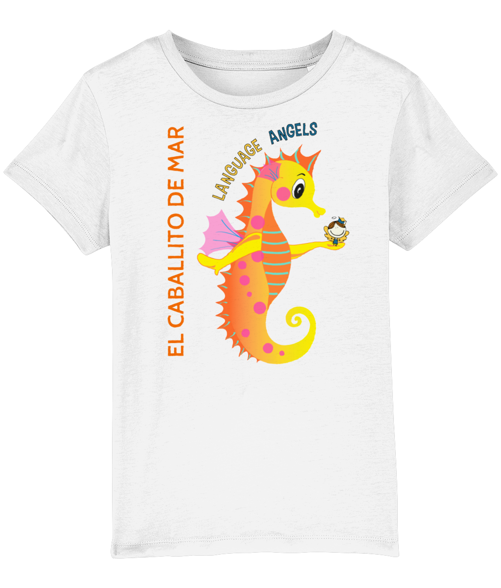 Spanish SEAHORSE Language Angels T-Shirt