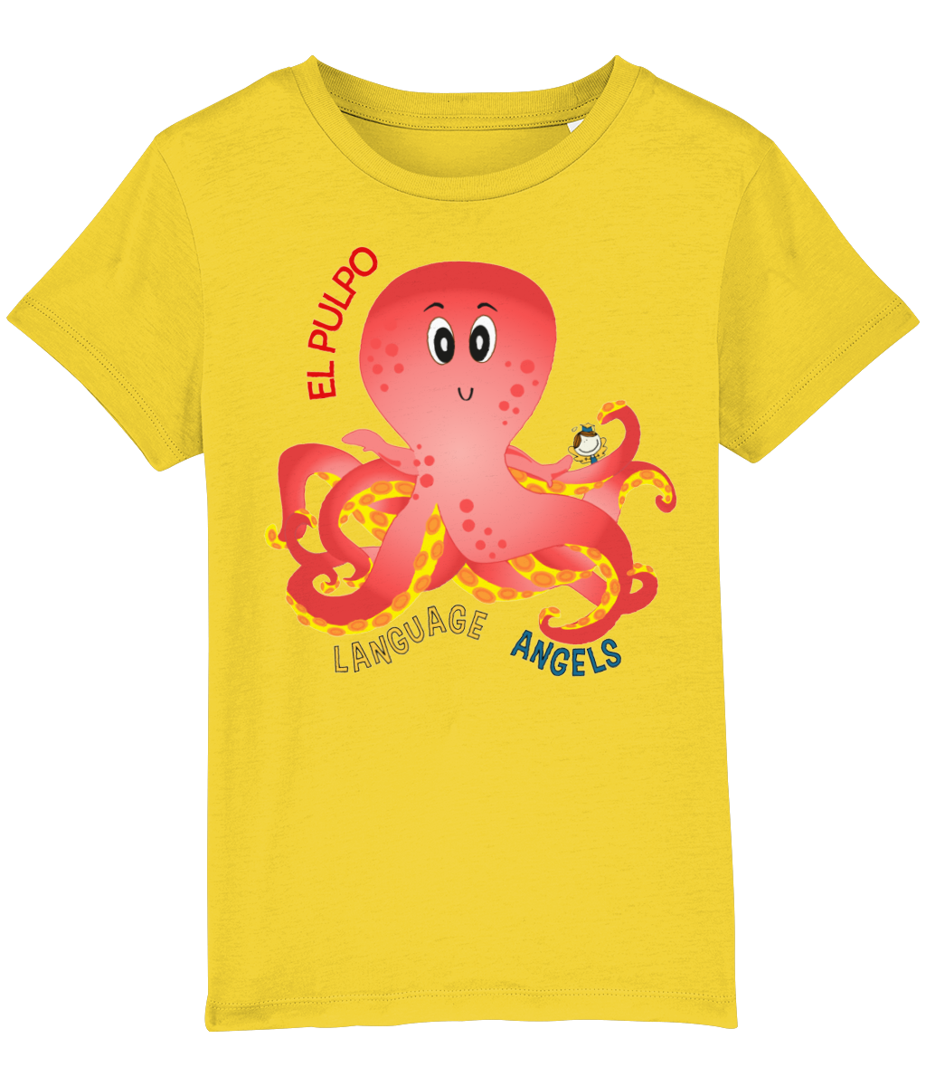 Spanish OCTOPUS Language Angels T-Shirt