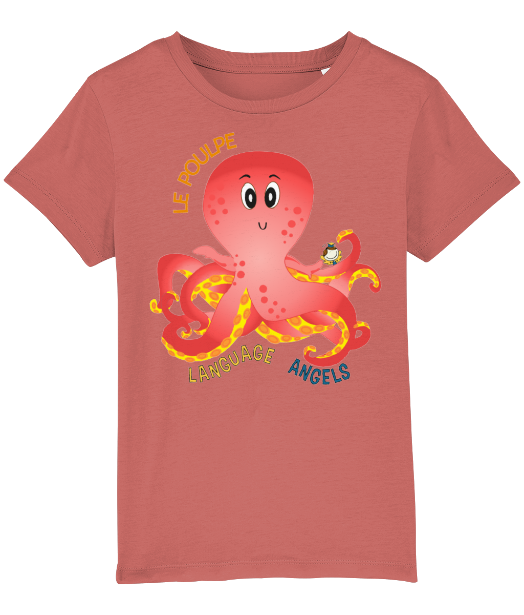 French OCTOPUS Language Angels T-Shirt