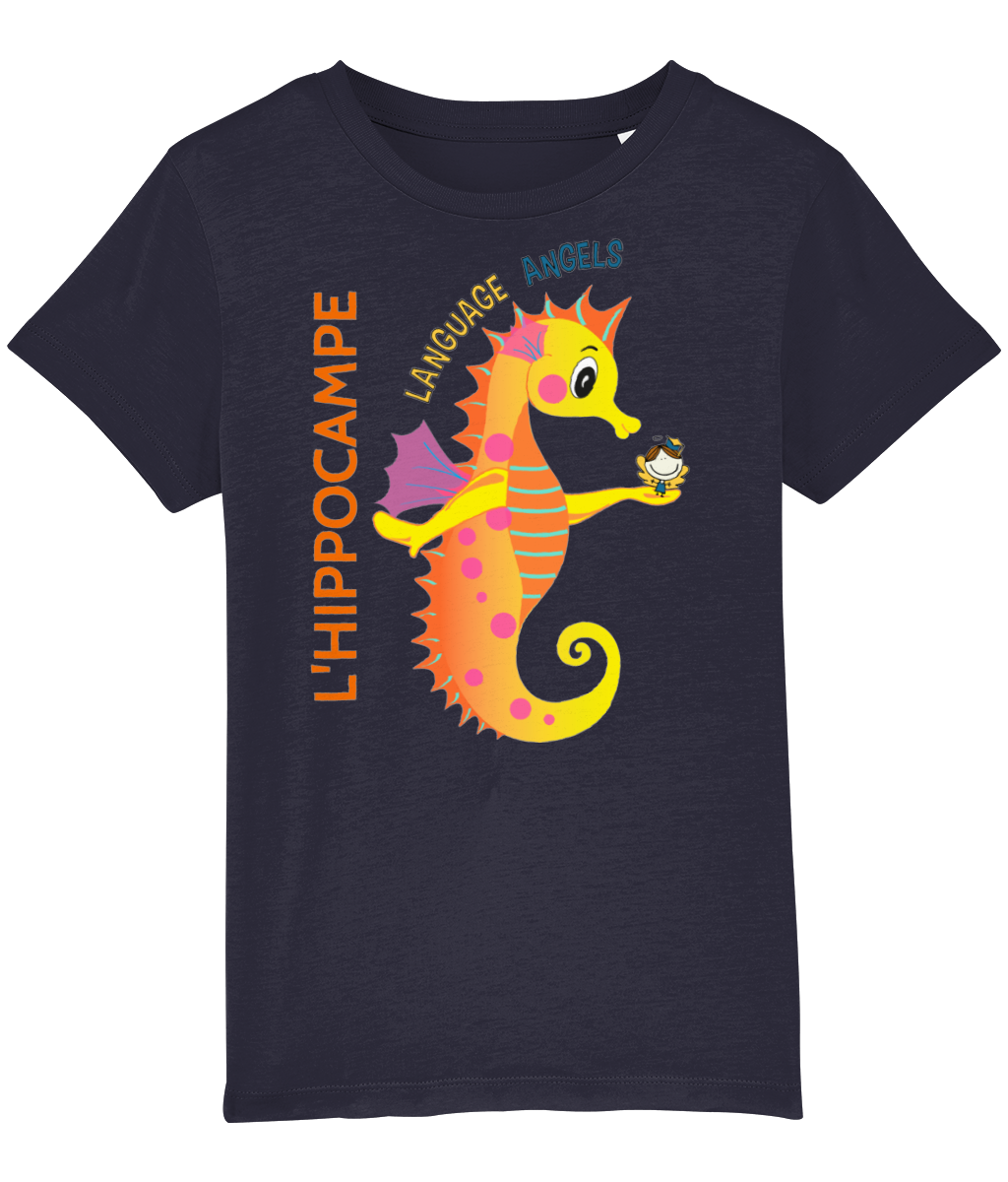 French SEAHORSE Language Angels T-Shirt