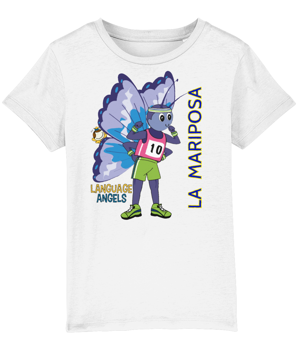 Spanish BUTTERFLY Language Angels T-Shirt