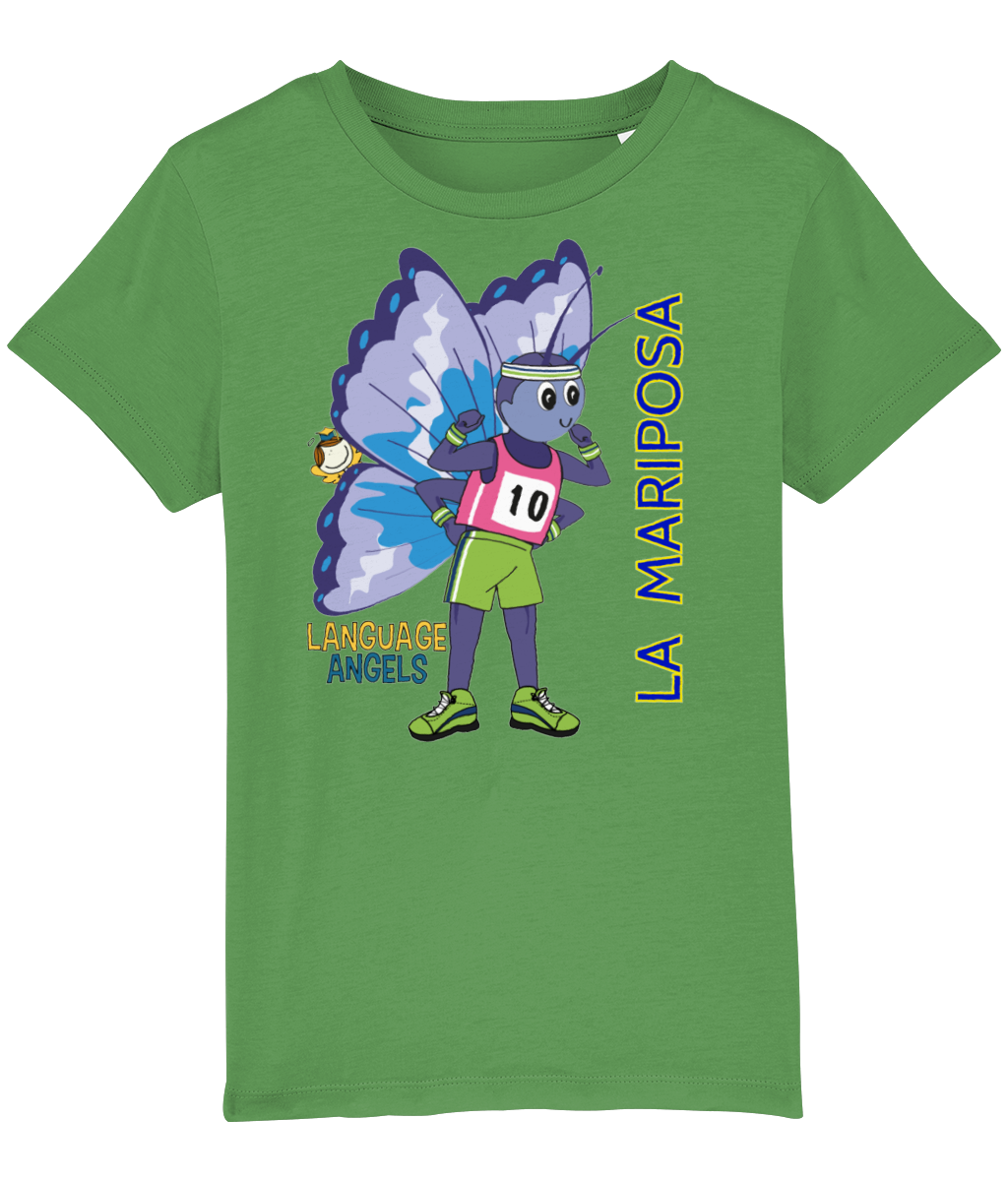 Spanish BUTTERFLY Language Angels T-Shirt