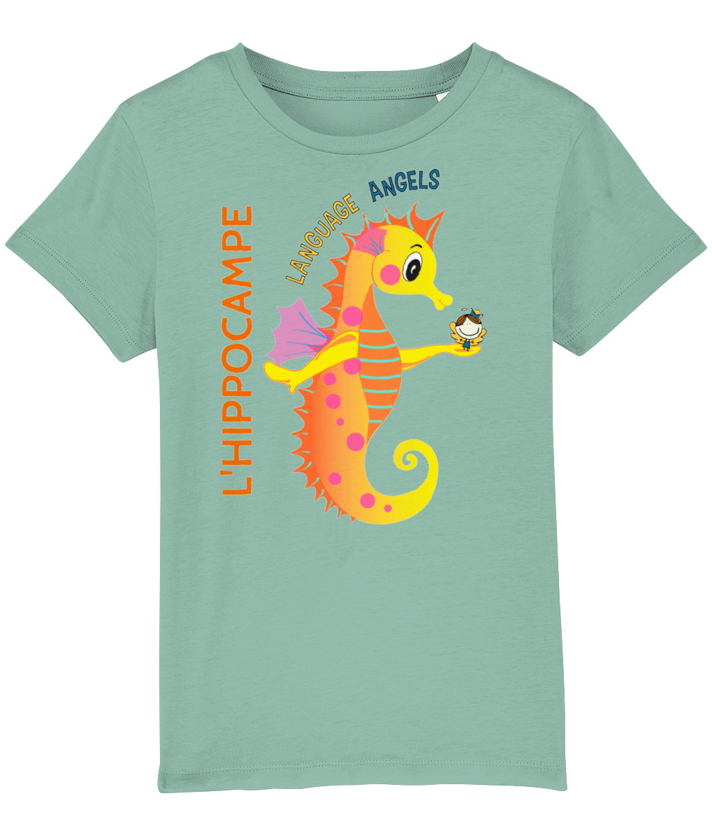 French SEAHORSE Language Angels T-Shirt
