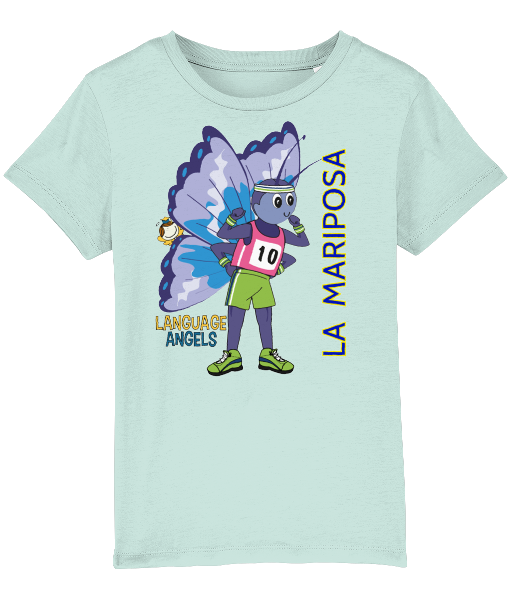 Spanish BUTTERFLY Language Angels T-Shirt