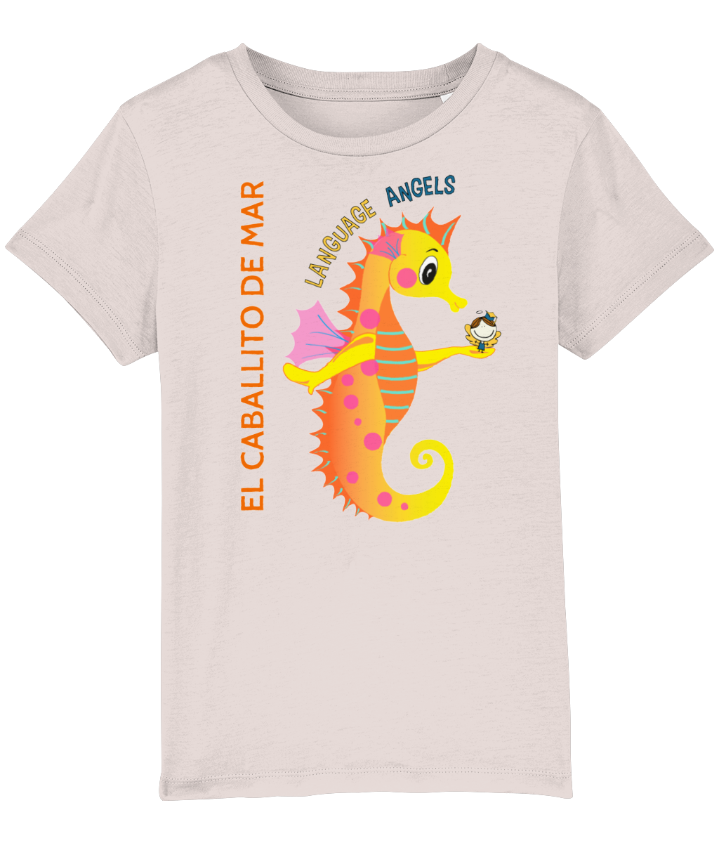 Spanish SEAHORSE Language Angels T-Shirt