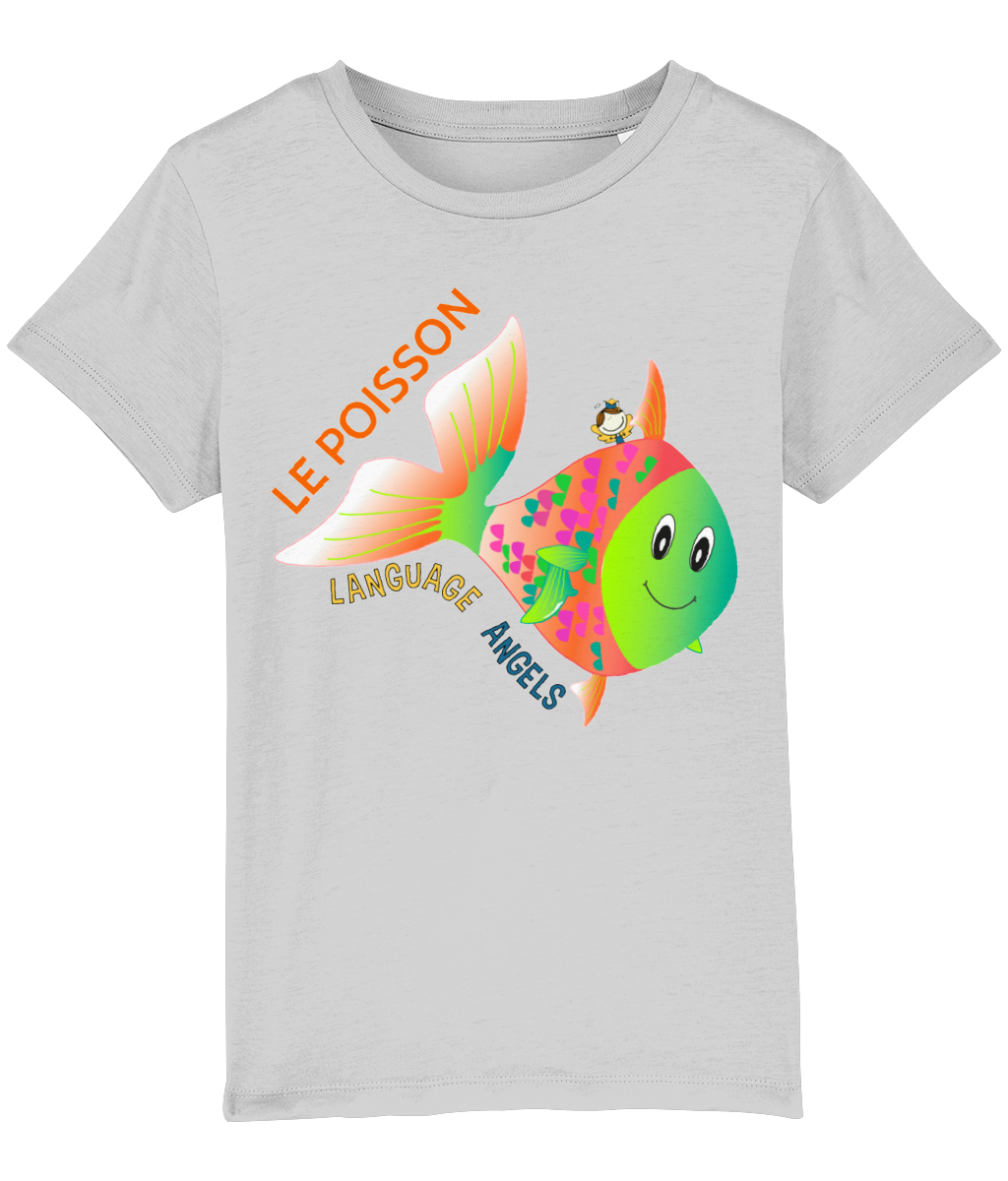 French FISH Language Angels T-Shirt