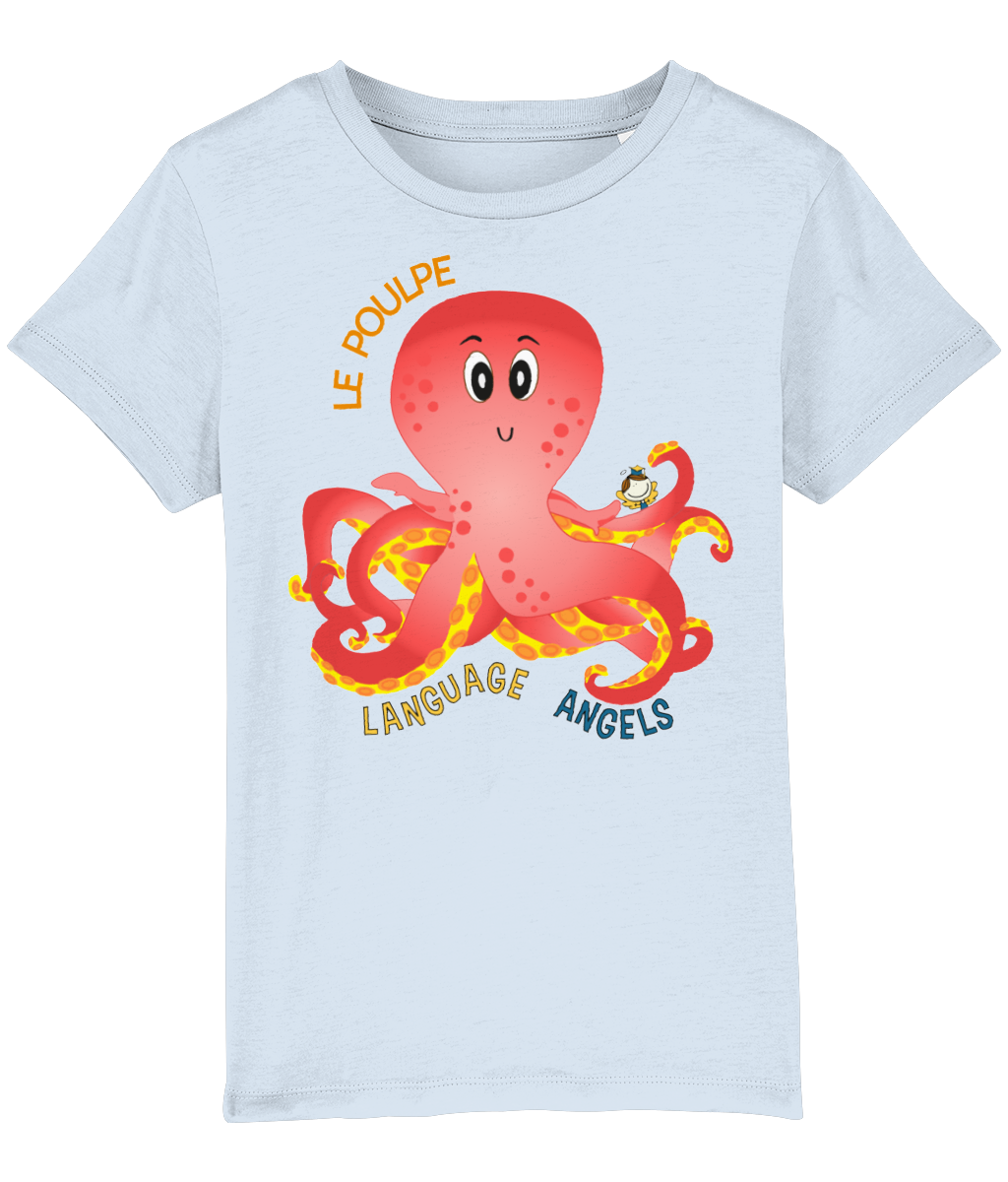 French OCTOPUS Language Angels T-Shirt