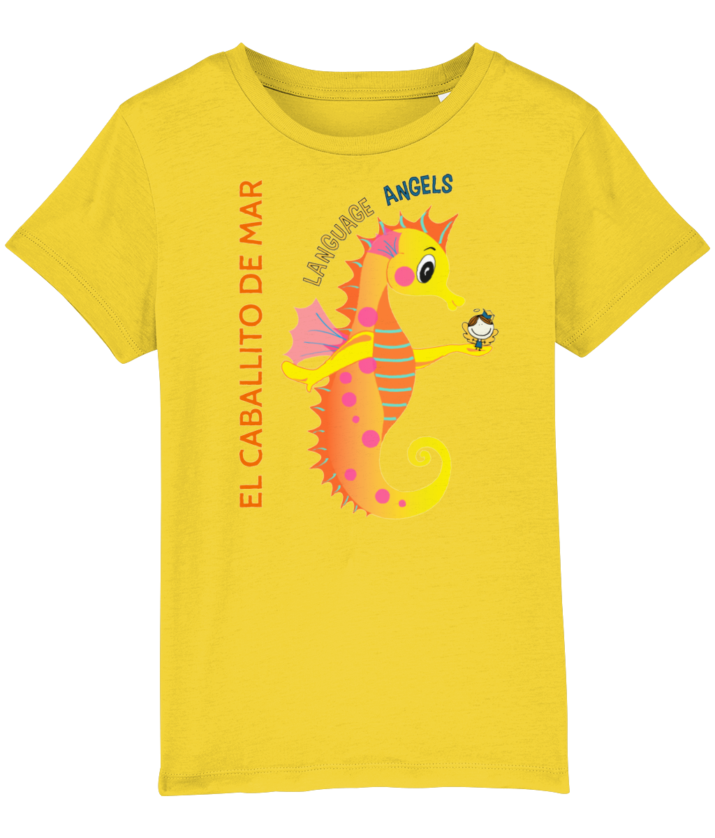 Spanish SEAHORSE Language Angels T-Shirt