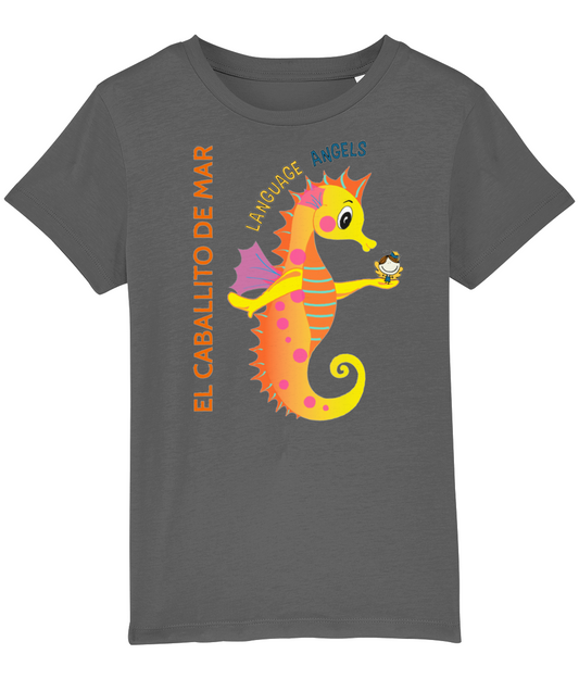 Spanish SEAHORSE Language Angels T-Shirt