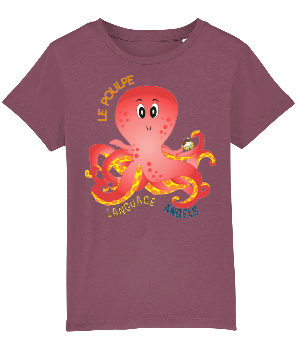 French OCTOPUS Language Angels T-Shirt