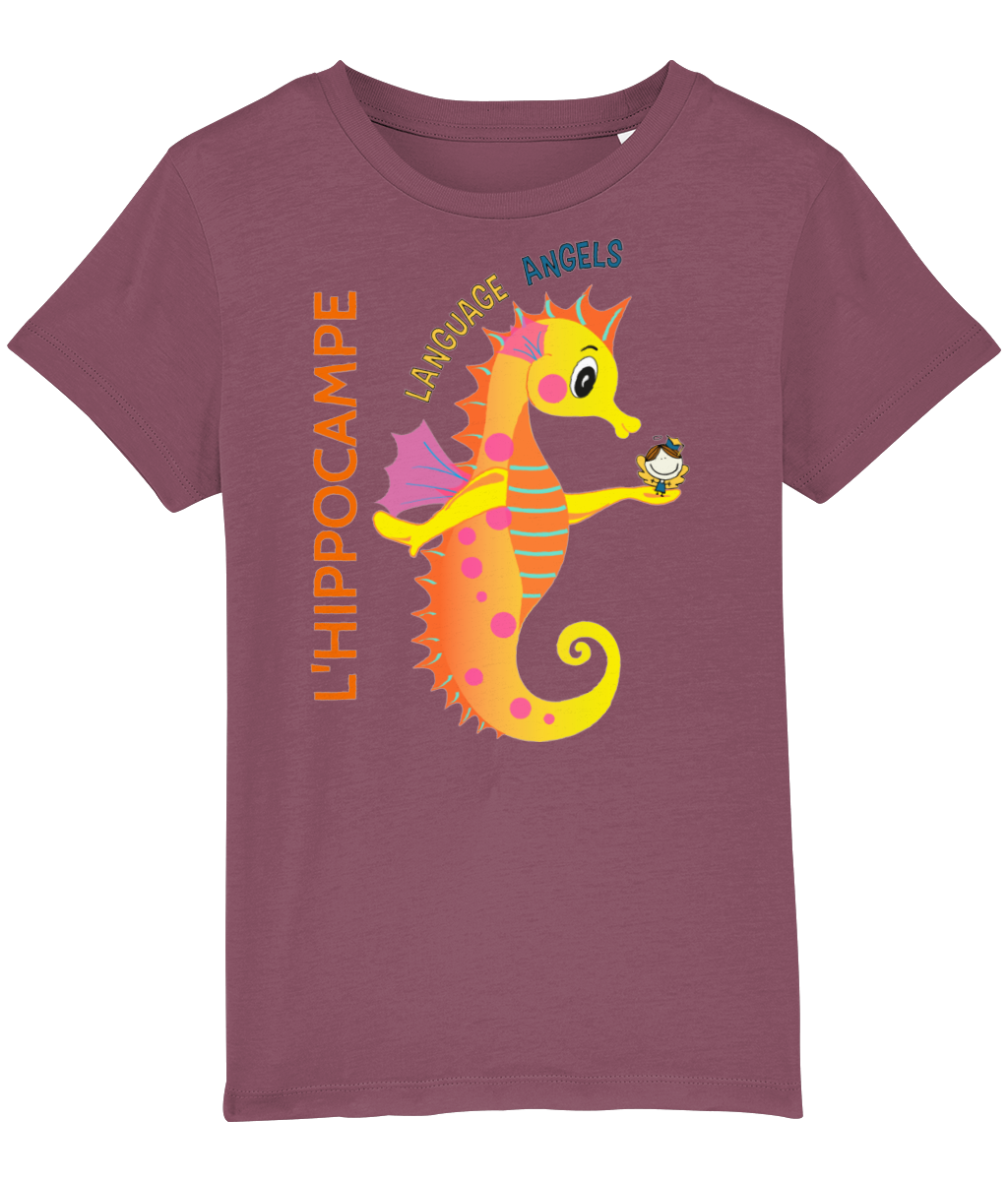 French SEAHORSE Language Angels T-Shirt