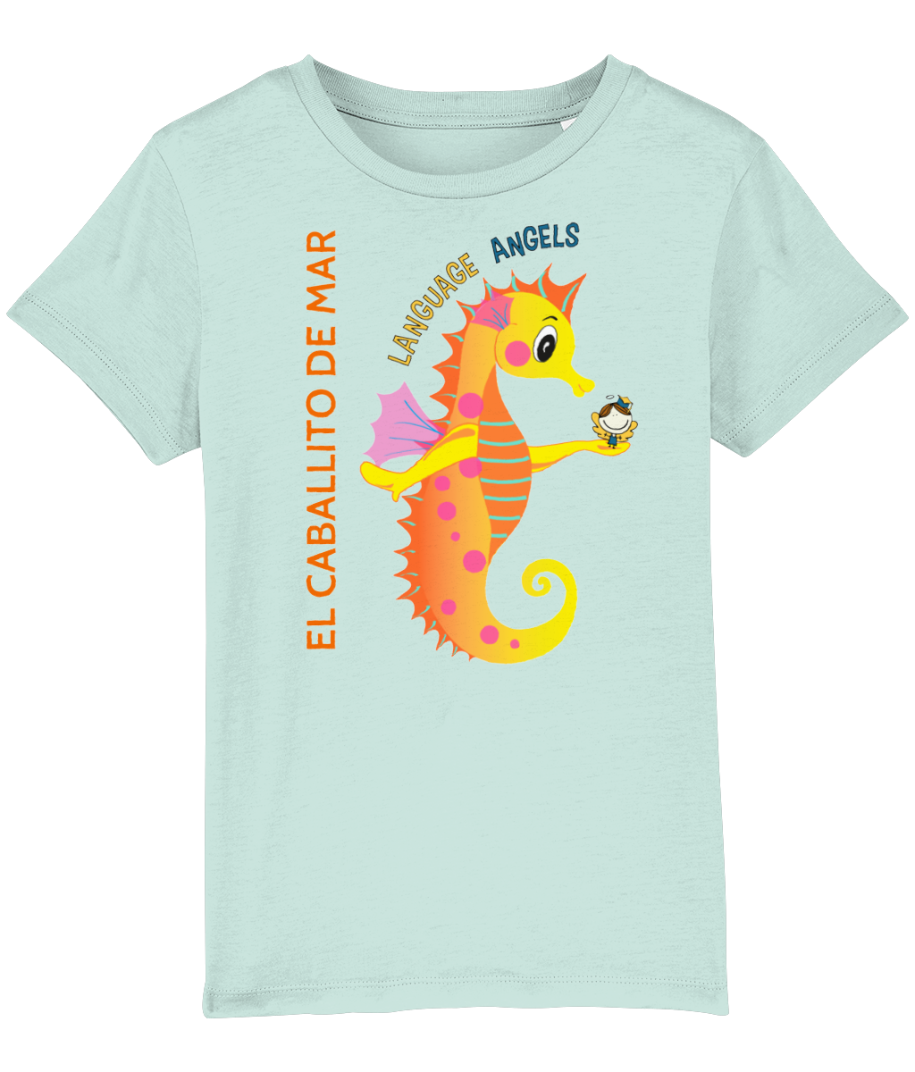 Spanish SEAHORSE Language Angels T-Shirt