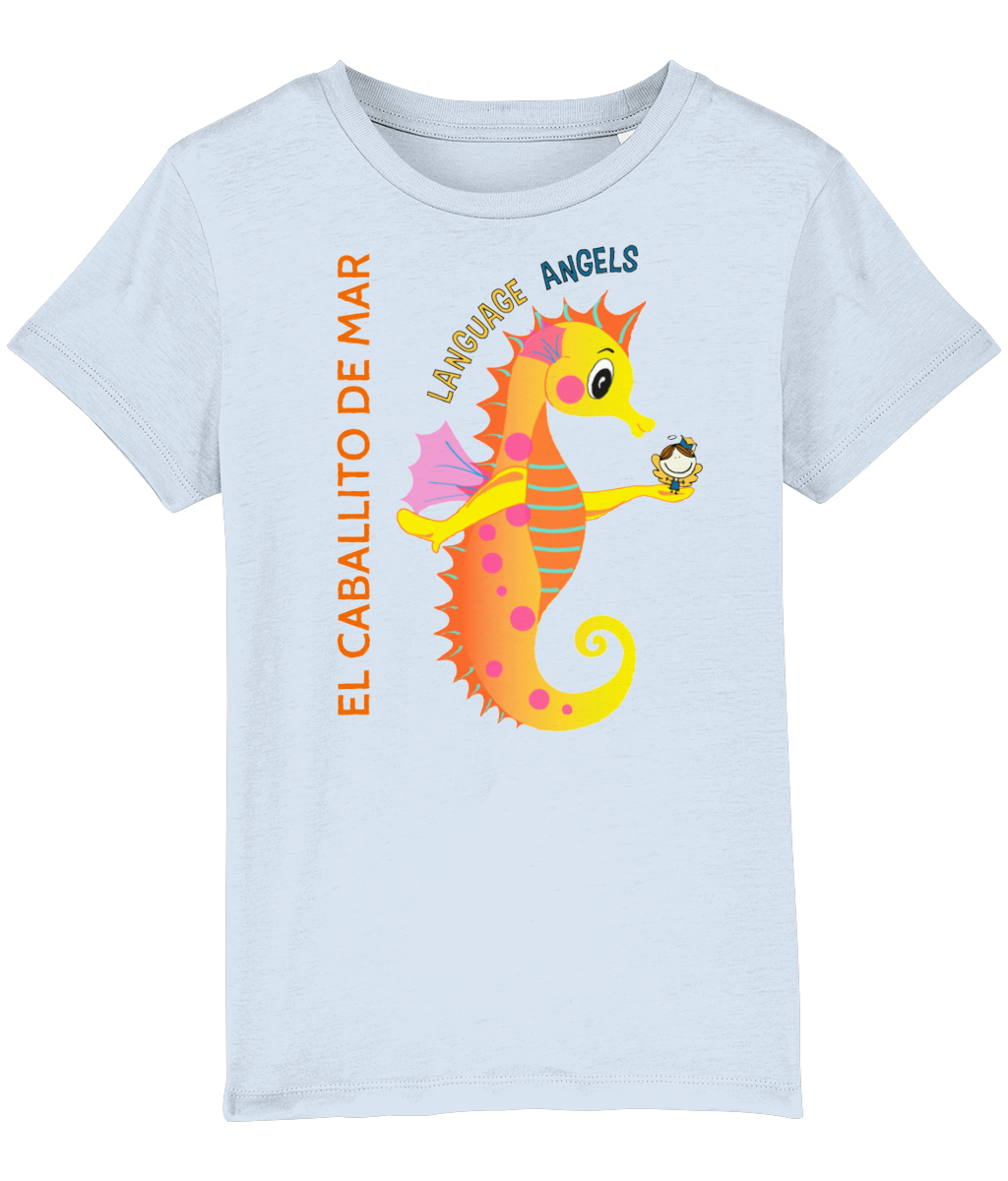 Spanish SEAHORSE Language Angels T-Shirt