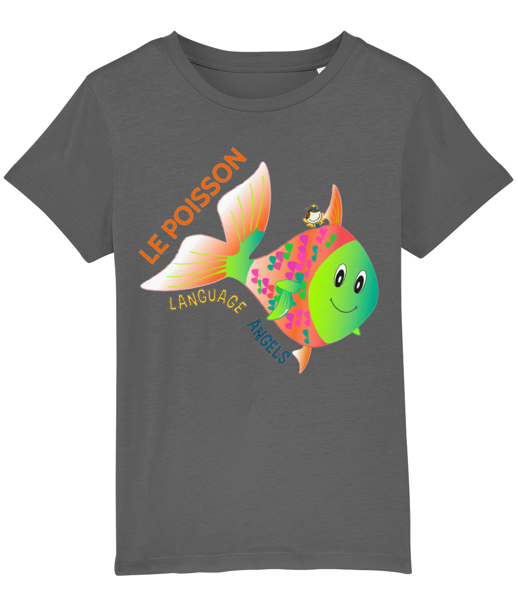 French FISH Language Angels T-Shirt