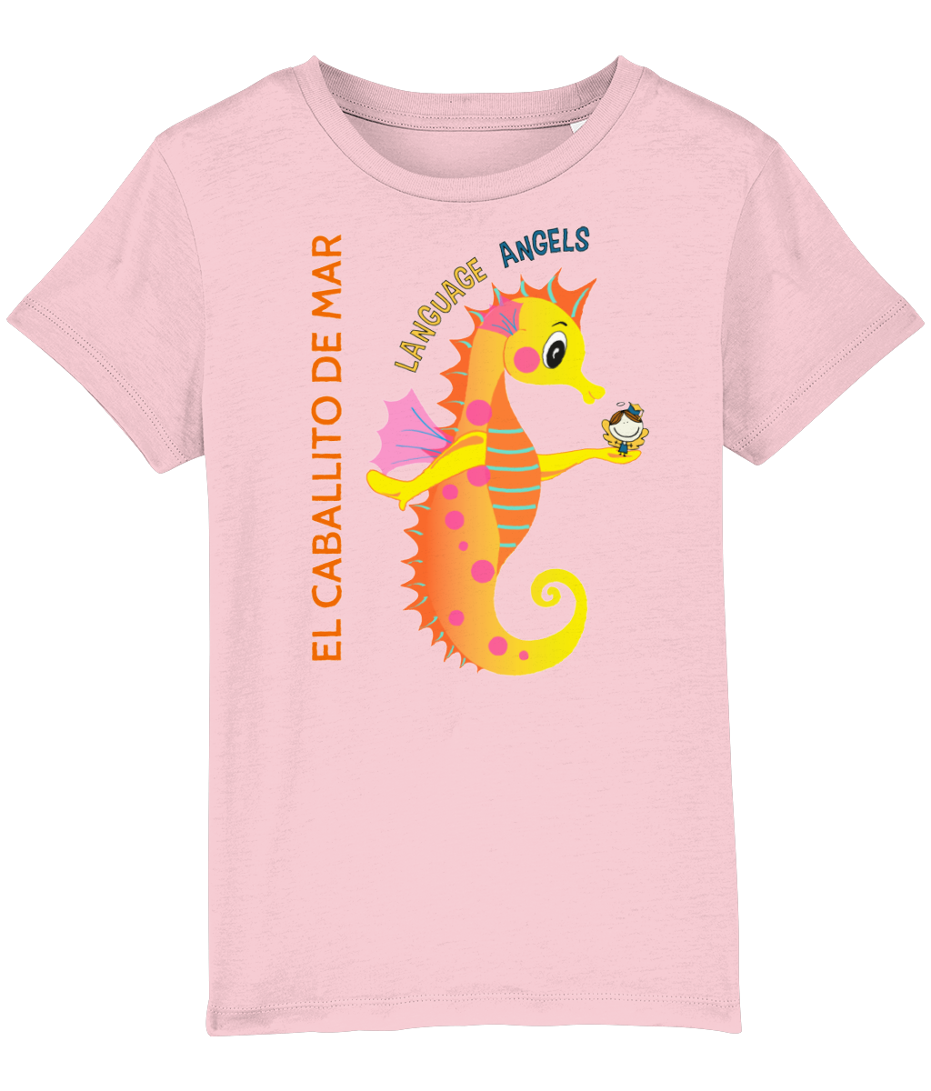 Spanish SEAHORSE Language Angels T-Shirt