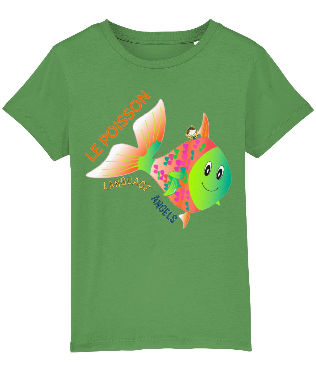 French FISH Language Angels T-Shirt