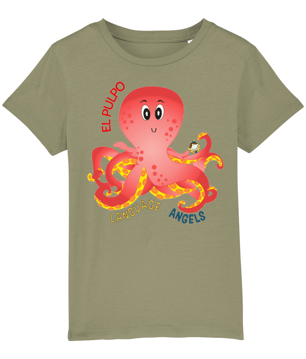 Spanish OCTOPUS Language Angels T-Shirt