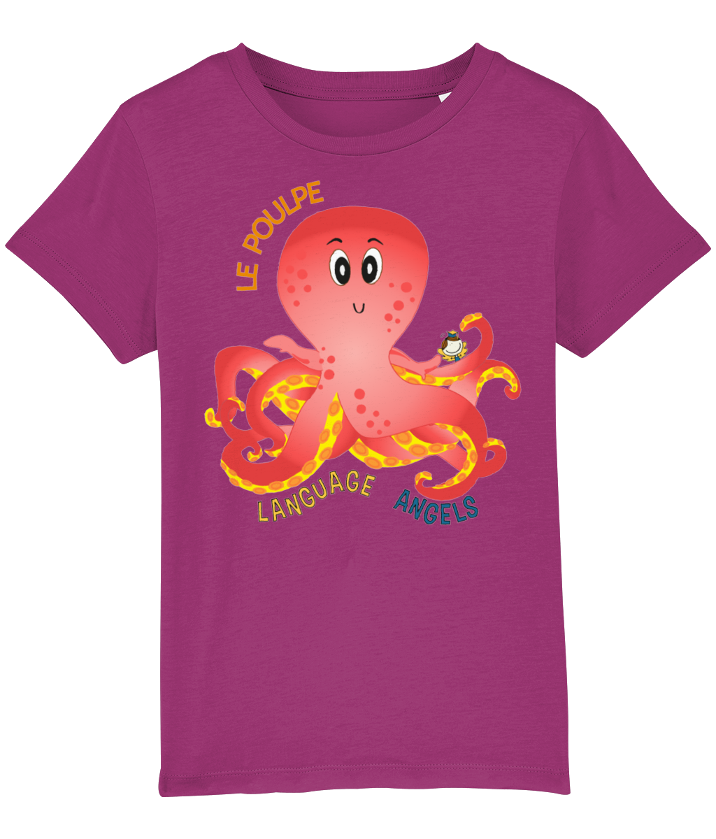 French OCTOPUS Language Angels T-Shirt