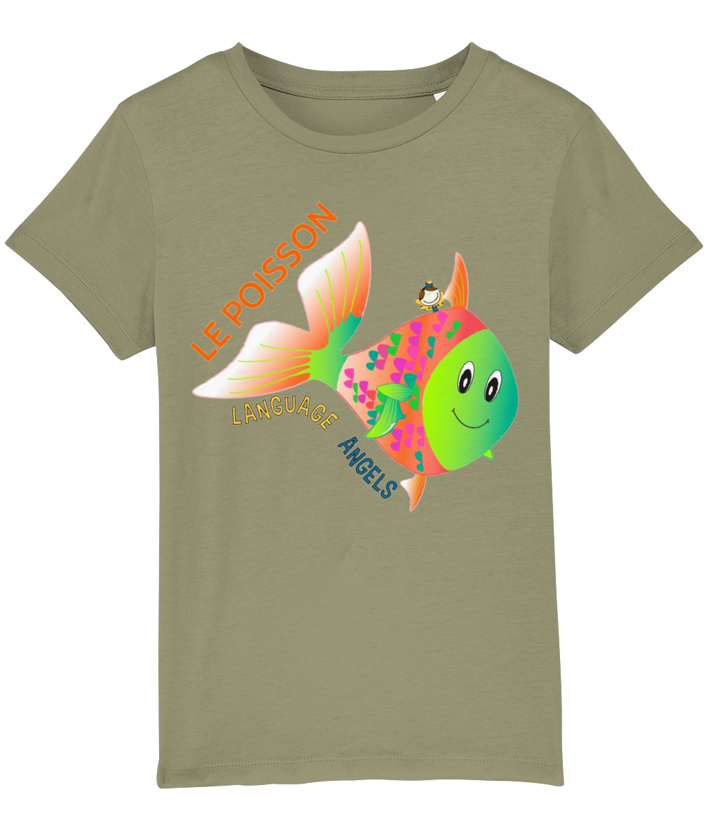 French FISH Language Angels T-Shirt