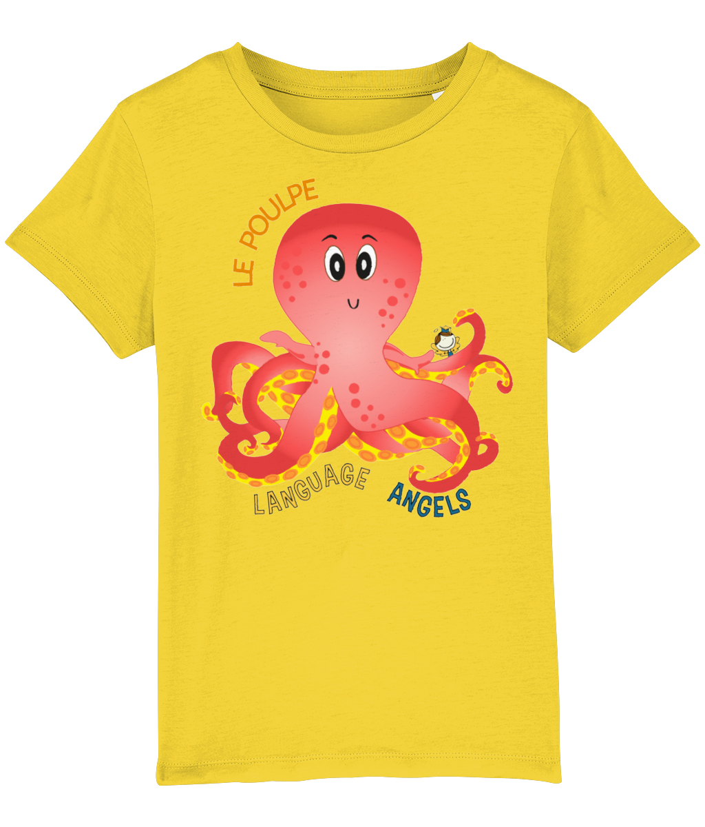 French OCTOPUS Language Angels T-Shirt