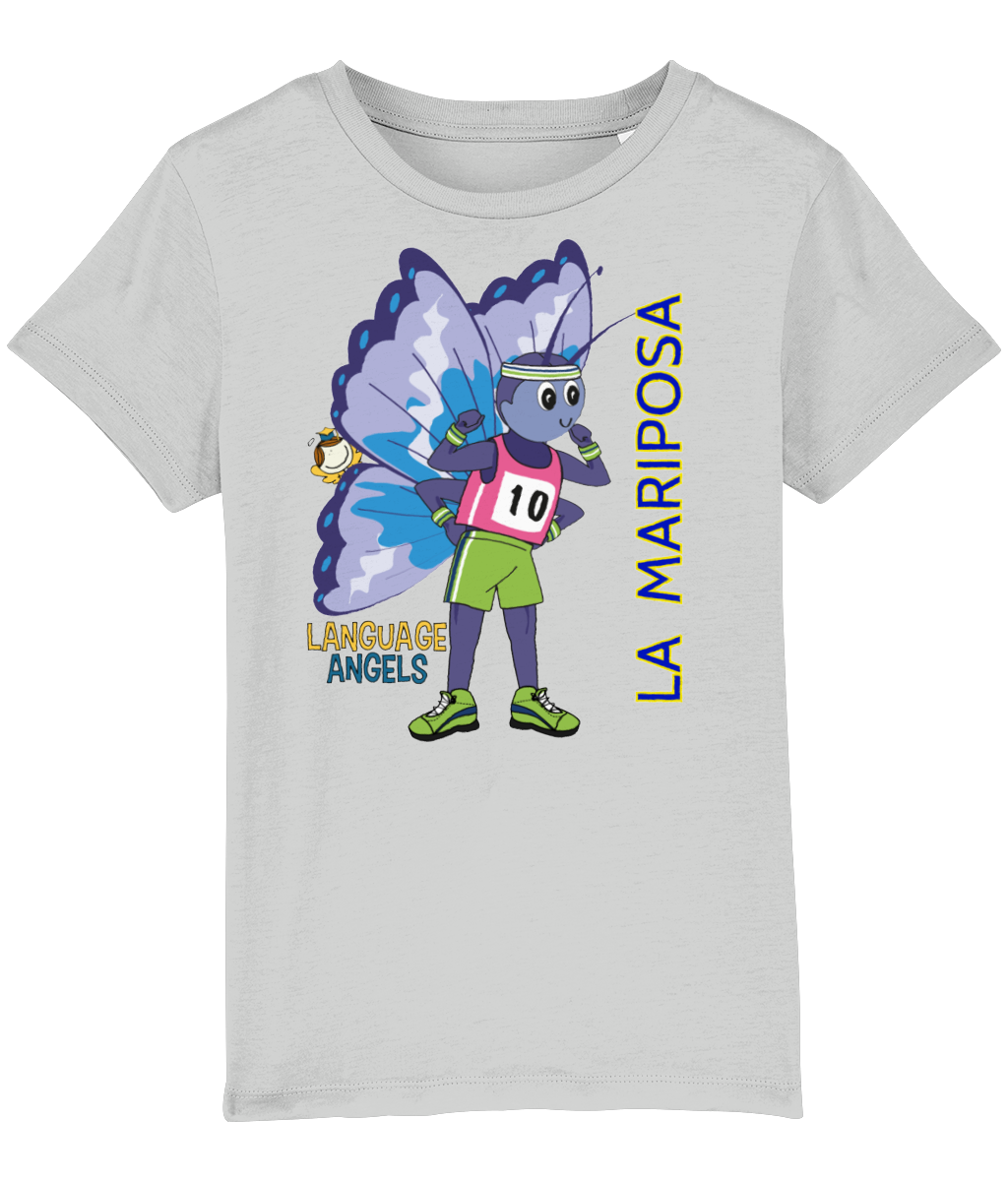 Spanish BUTTERFLY Language Angels T-Shirt