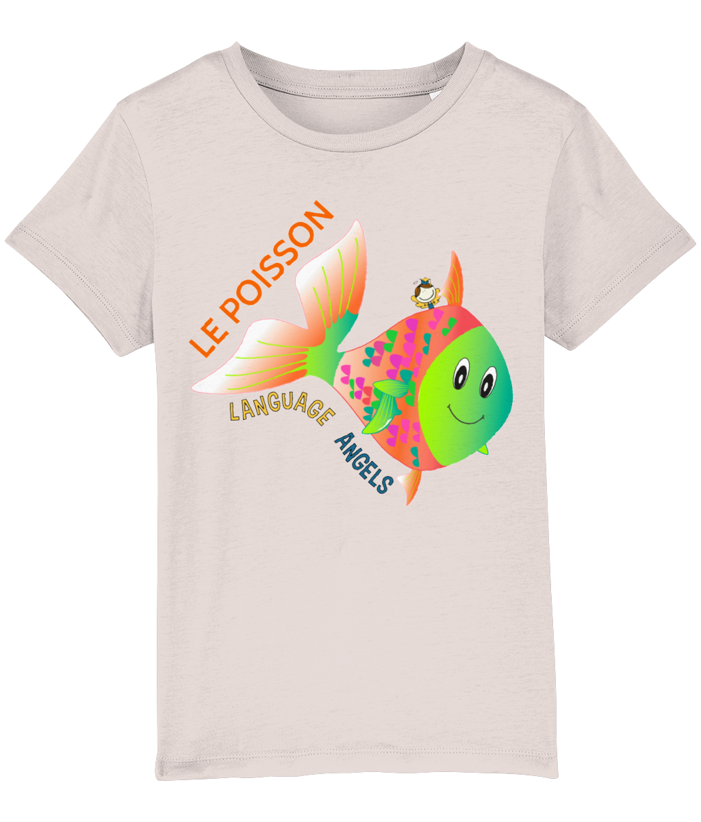 French FISH Language Angels T-Shirt