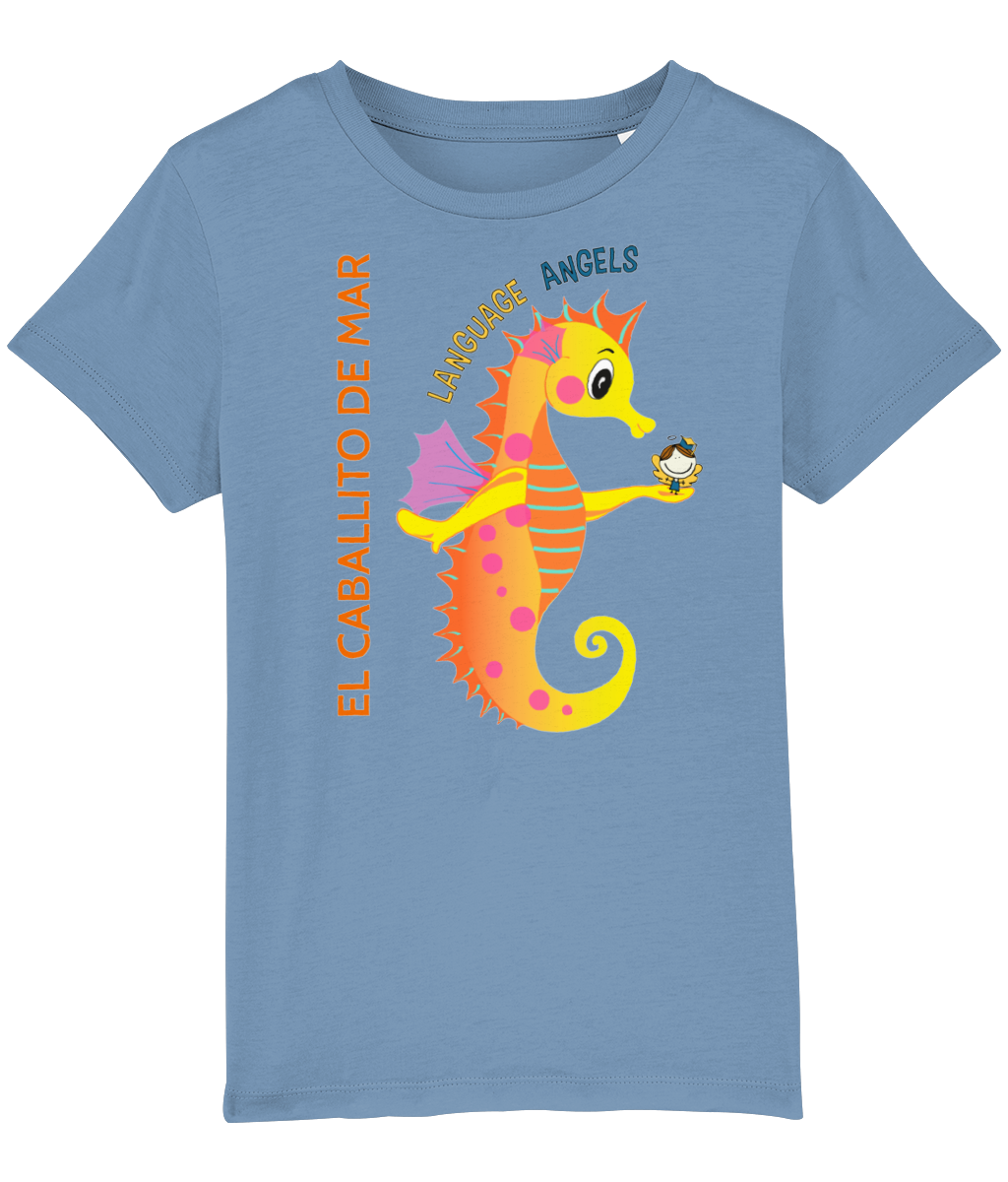 Spanish SEAHORSE Language Angels T-Shirt