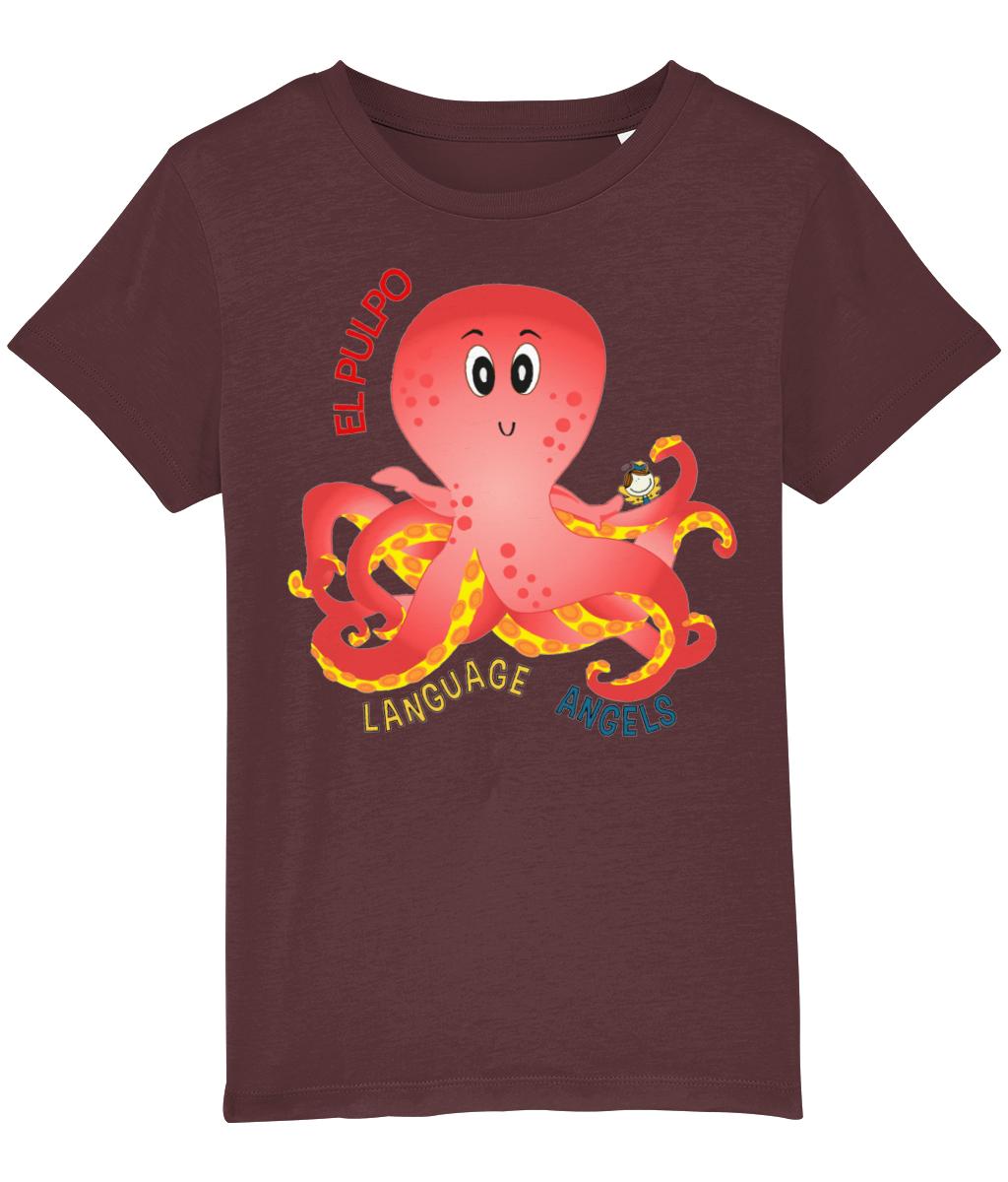 Spanish OCTOPUS Language Angels T-Shirt