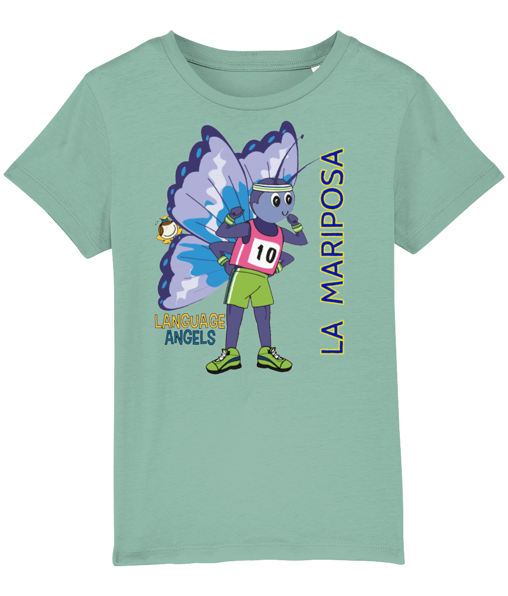 Spanish BUTTERFLY Language Angels T-Shirt