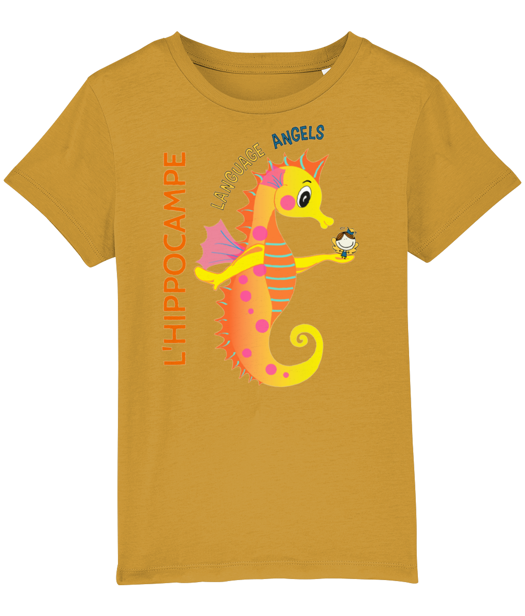 French SEAHORSE Language Angels T-Shirt