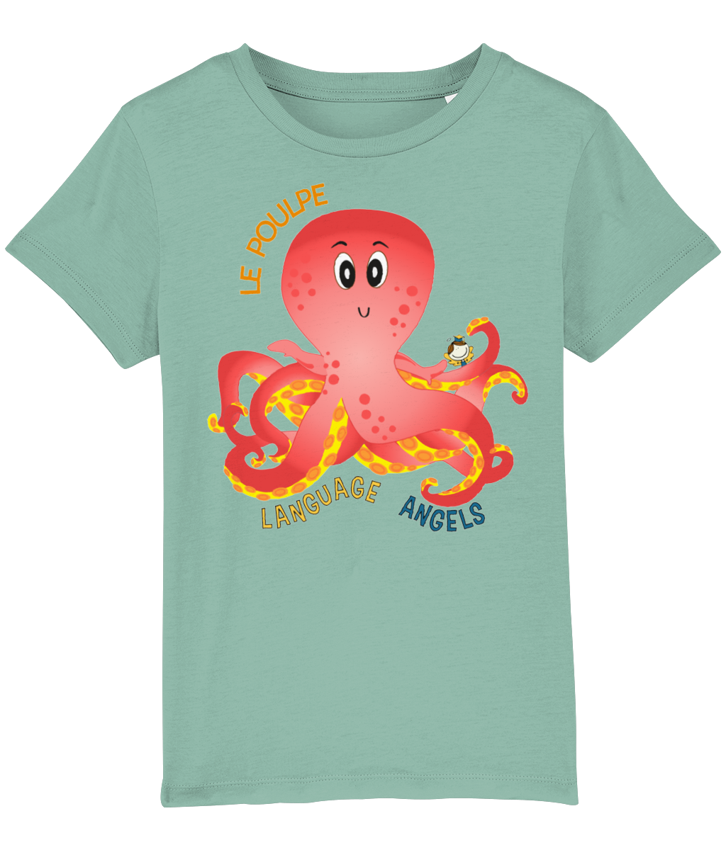 French OCTOPUS Language Angels T-Shirt