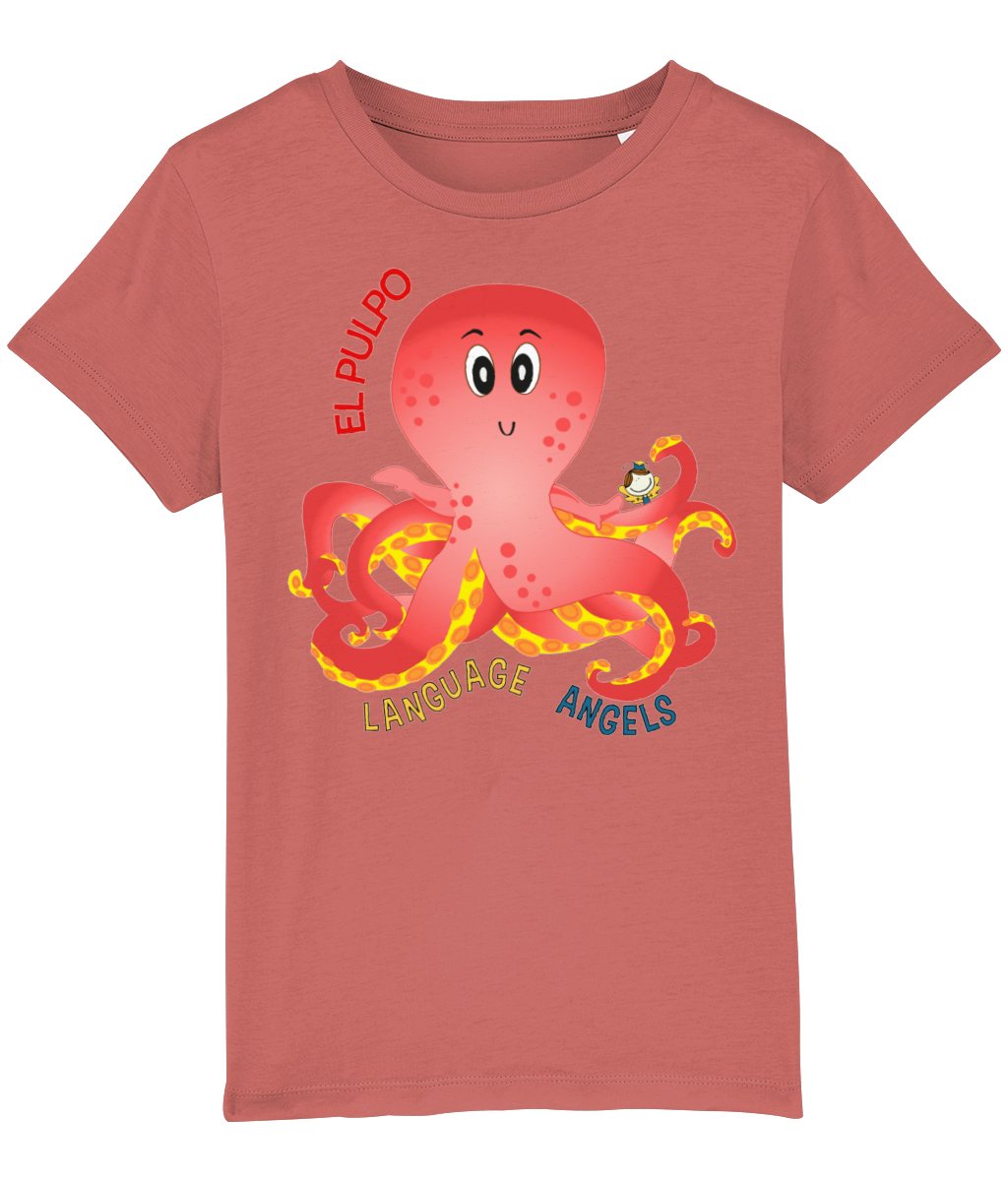 Spanish OCTOPUS Language Angels T-Shirt