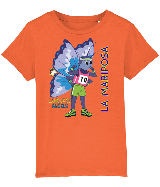 Spanish BUTTERFLY Language Angels T-Shirt