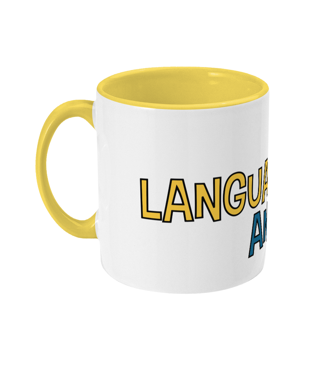 Two Toned Mug - Language Angels Logo