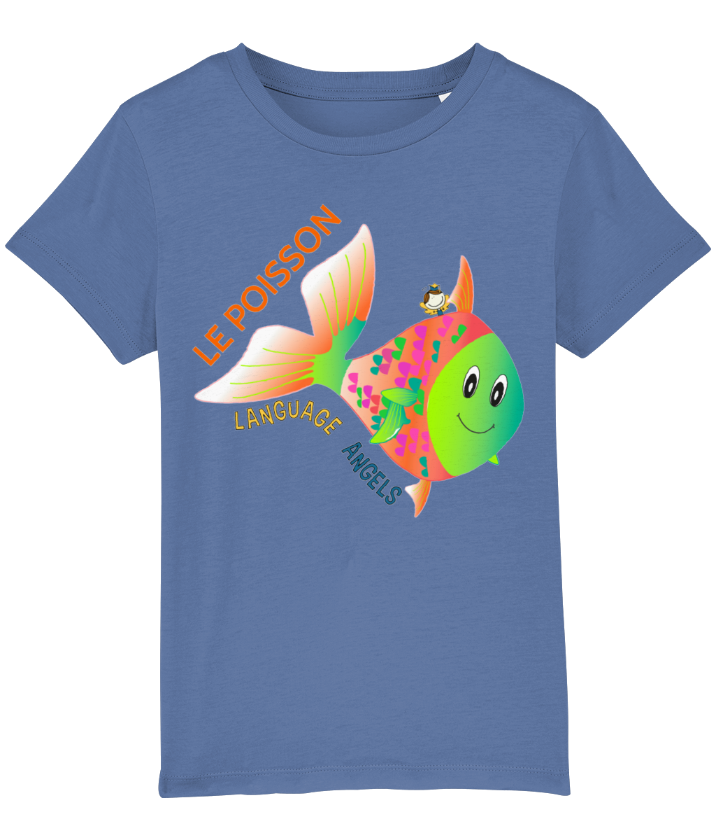 French FISH Language Angels T-Shirt