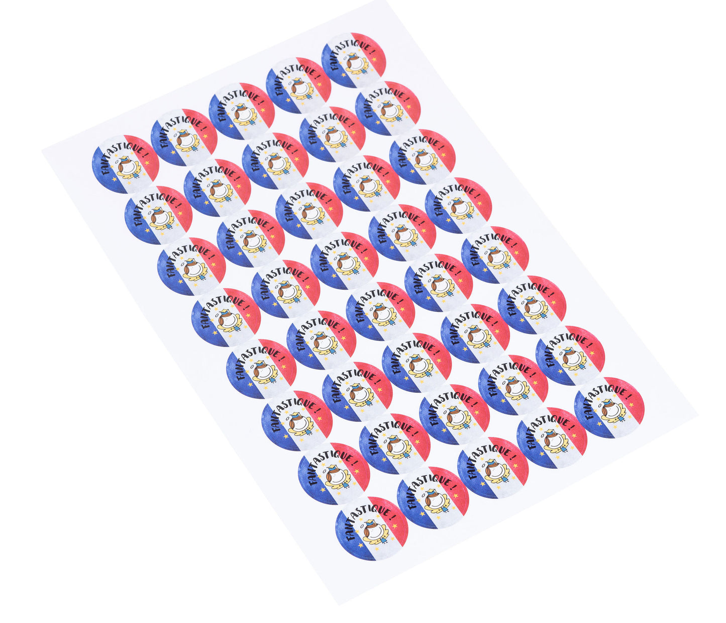 Stickers (French) - Pack of 10 Sheets