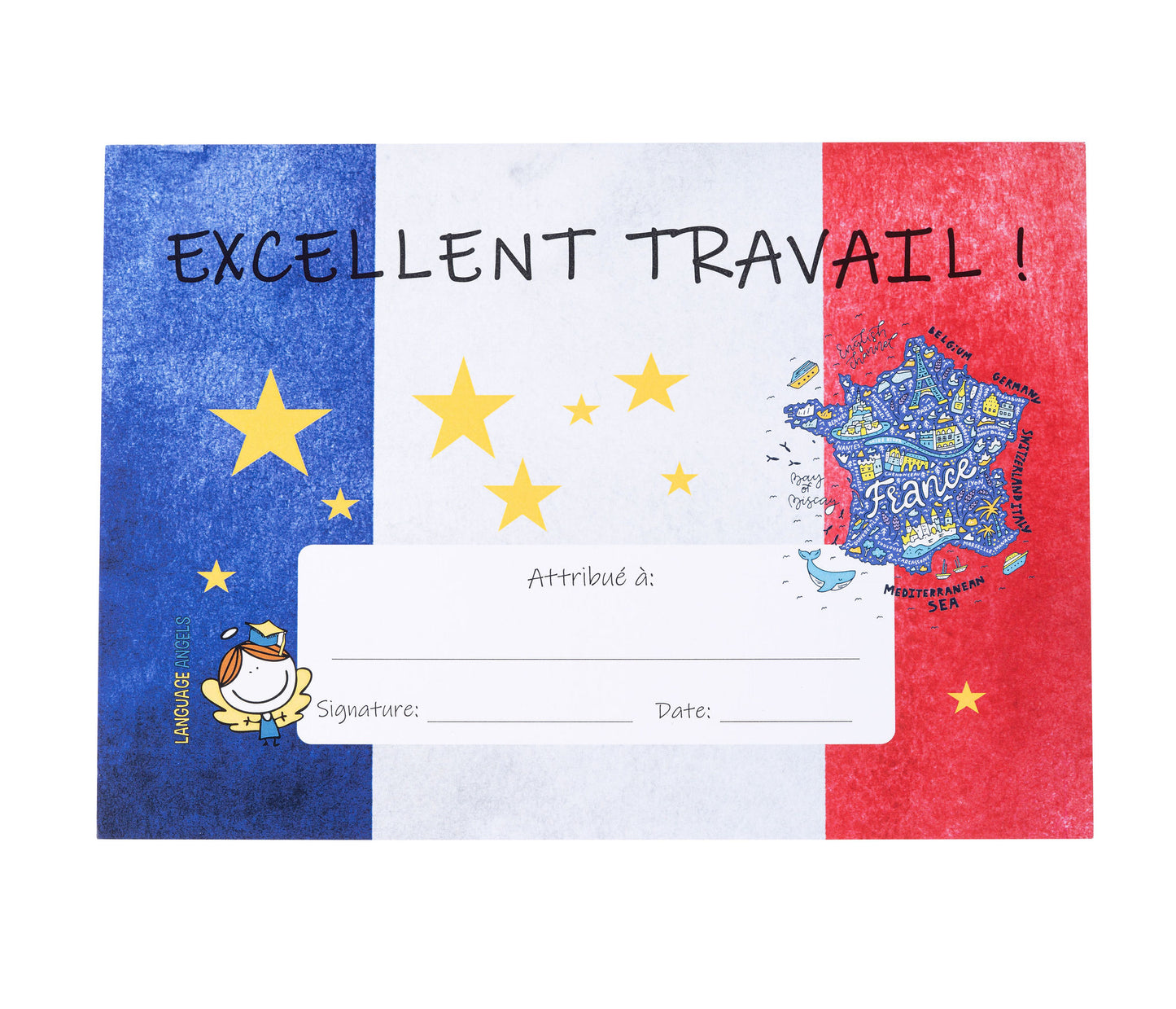 Certificates (French) - Pack of 10