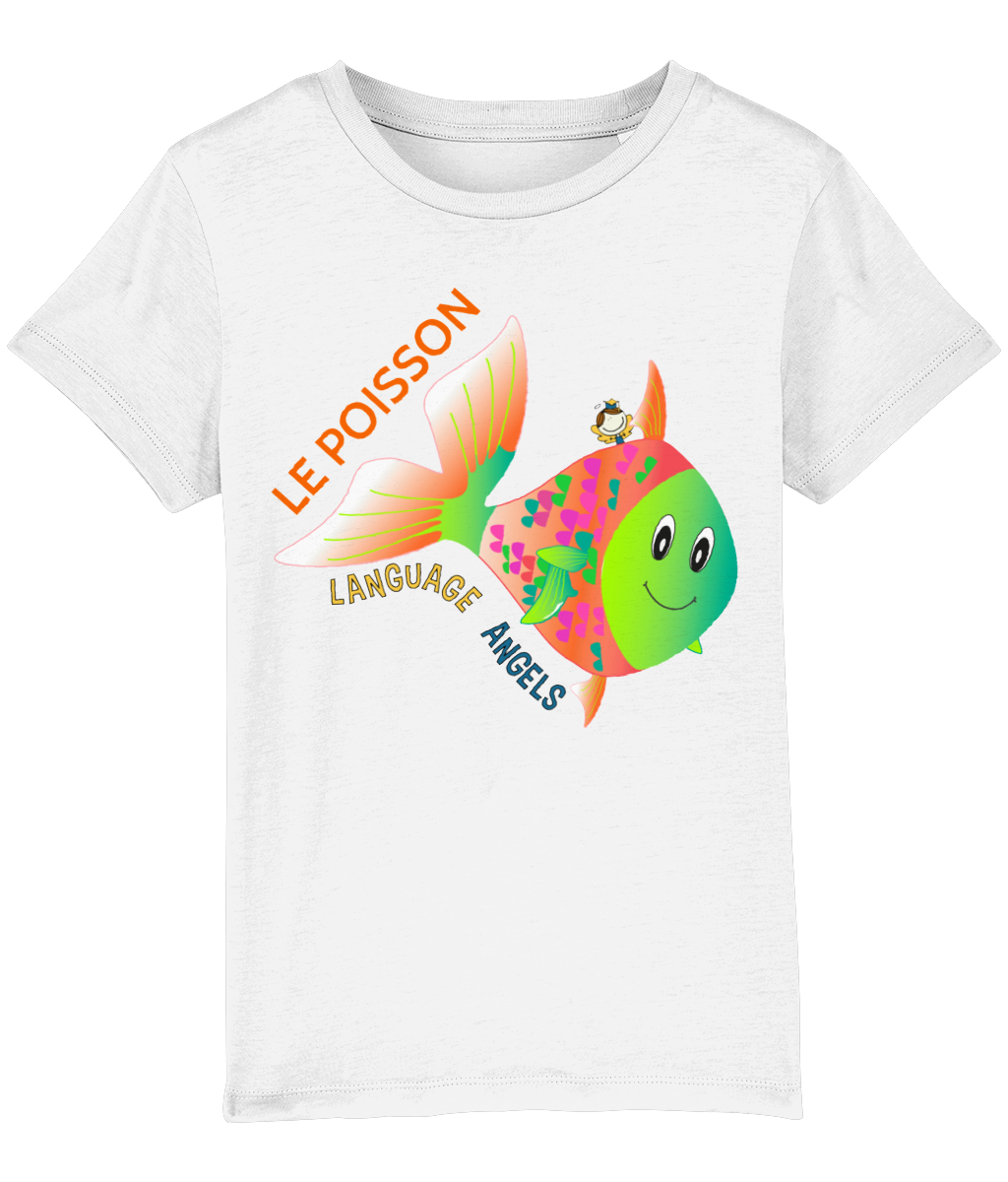 French FISH Language Angels T-Shirt