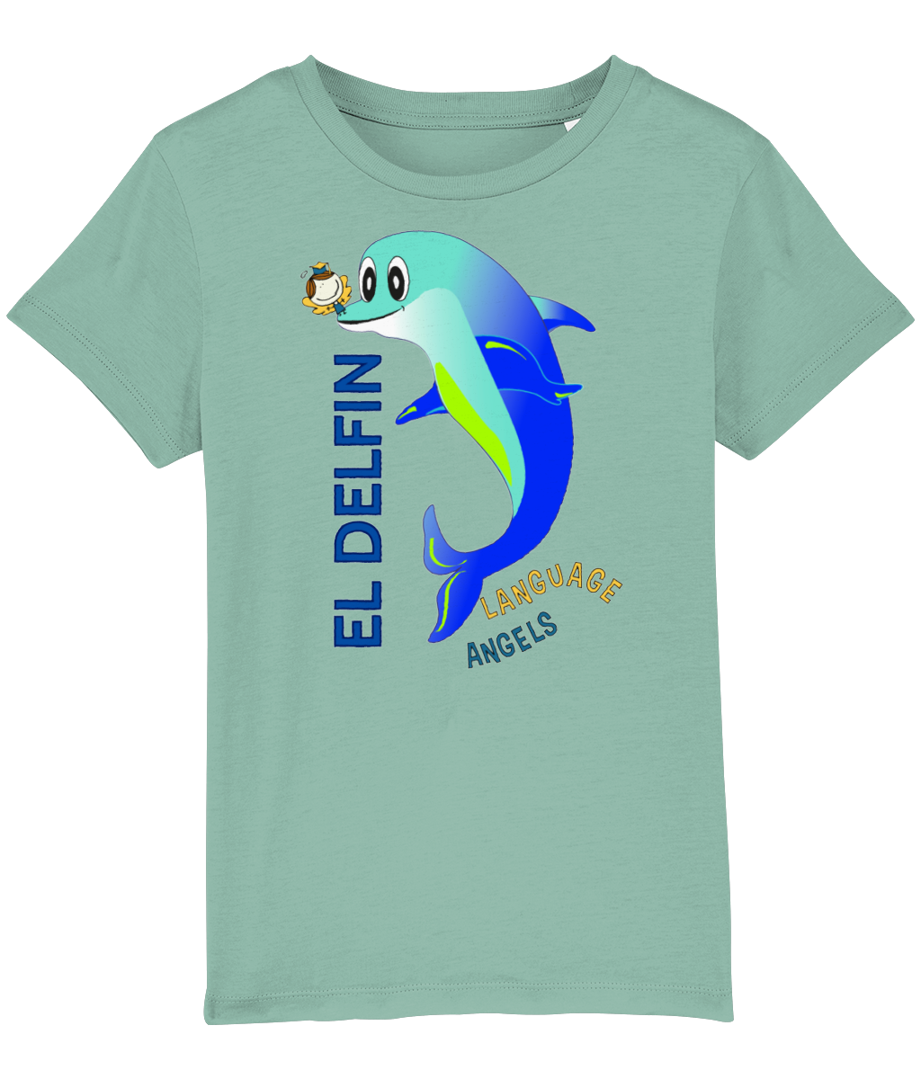 Spanish DOLPHIN Language Angels T-Shirt