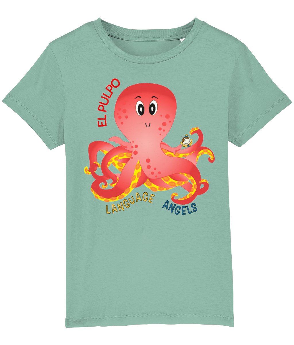 Spanish OCTOPUS Language Angels T-Shirt