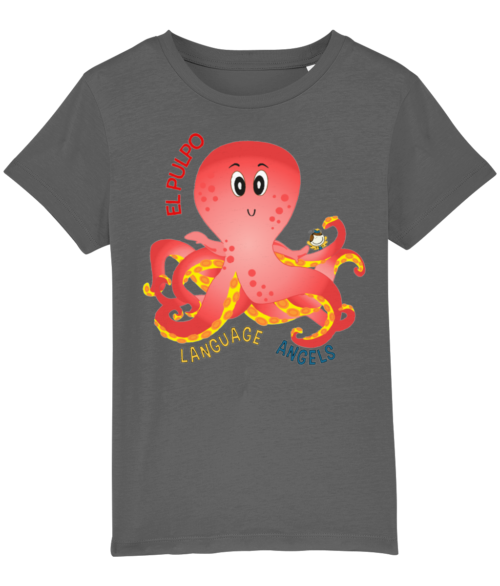 Spanish OCTOPUS Language Angels T-Shirt