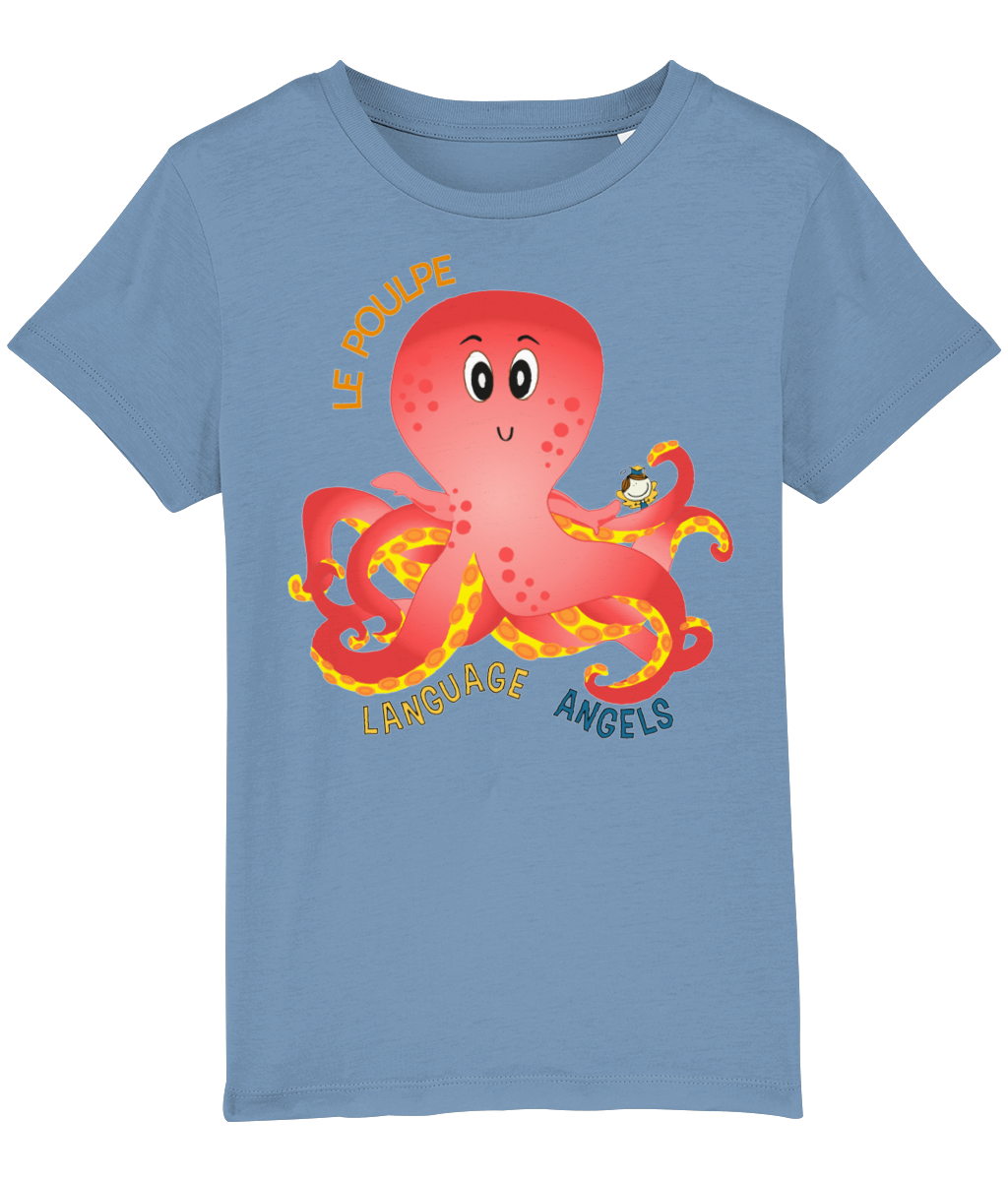 French OCTOPUS Language Angels T-Shirt