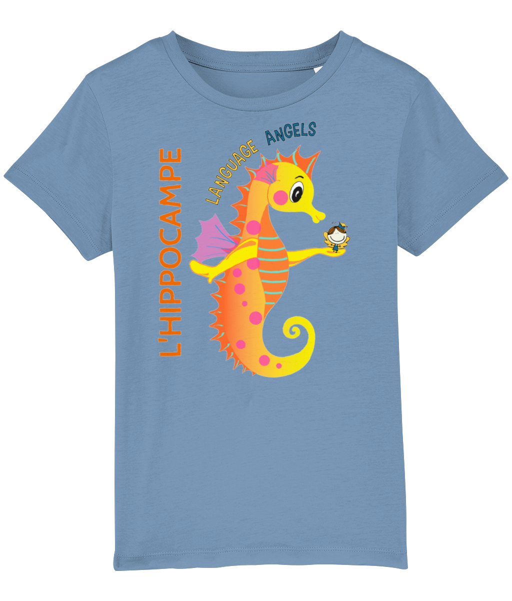 French SEAHORSE Language Angels T-Shirt