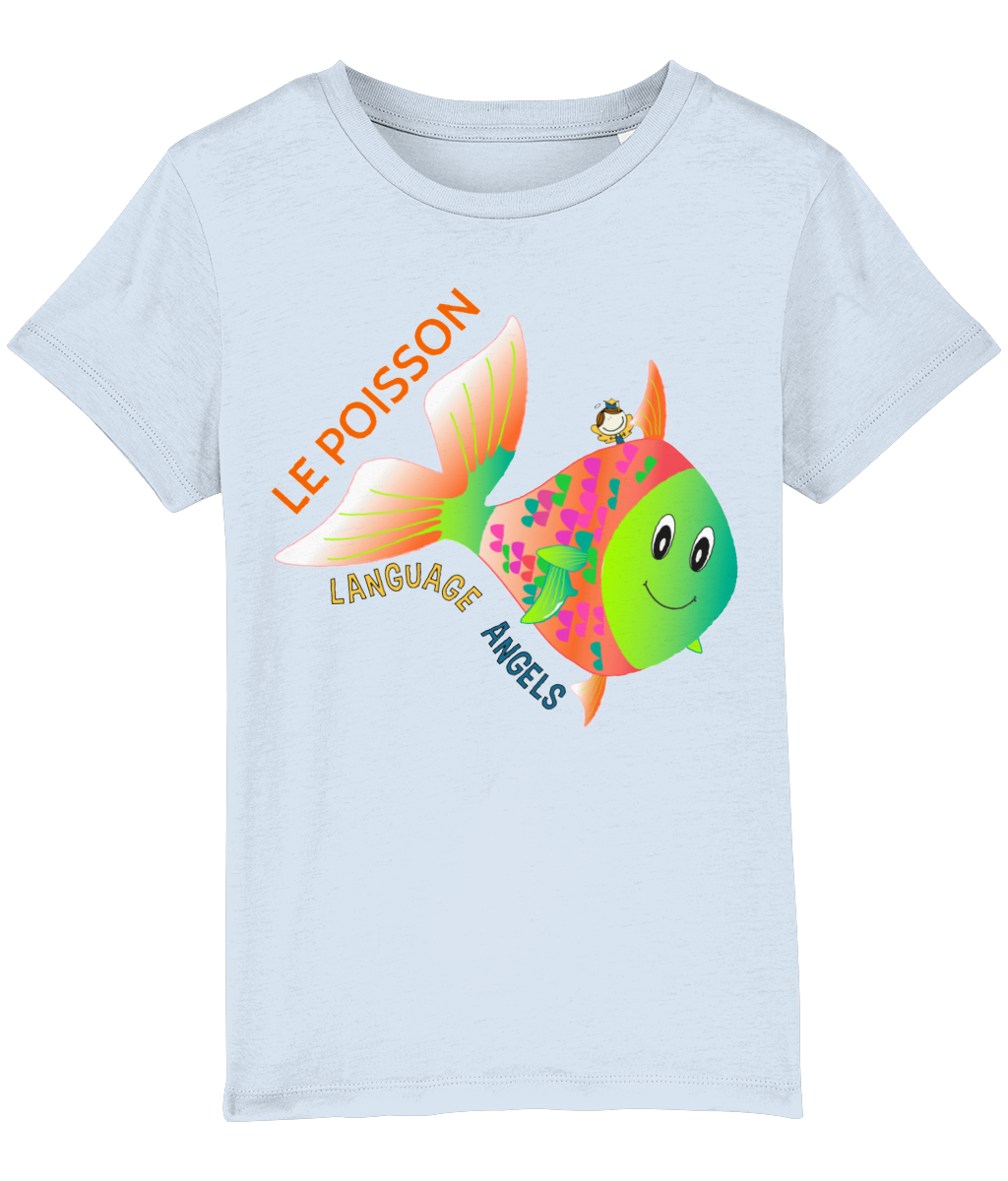 French FISH Language Angels T-Shirt